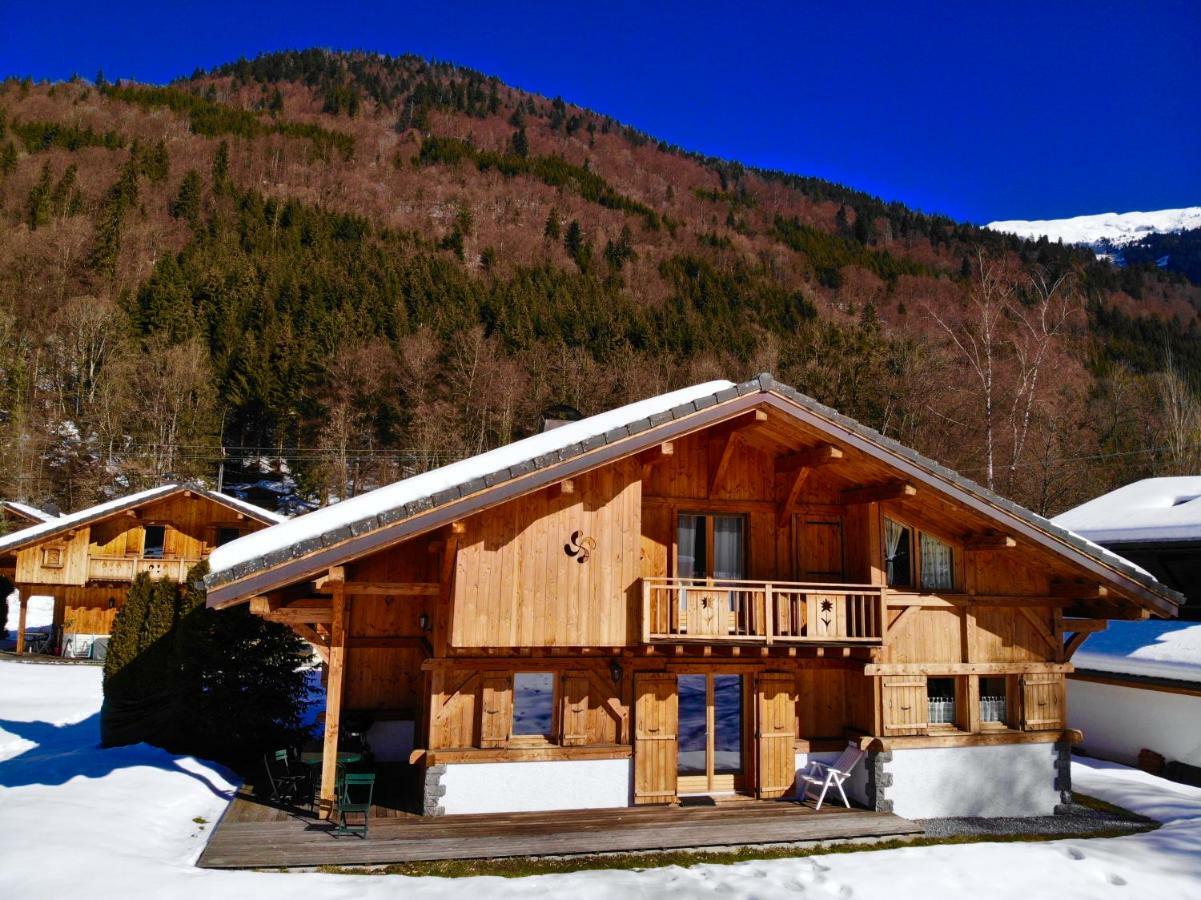 Chalet Peterets Samoëns Exteriör bild